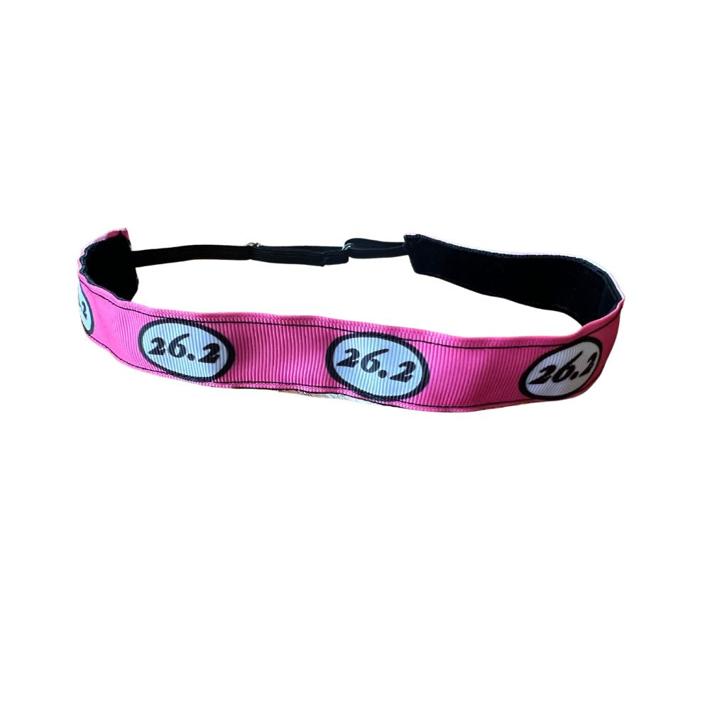 26.2 Marathon Non Slip Headband | Her Tribe Athletics