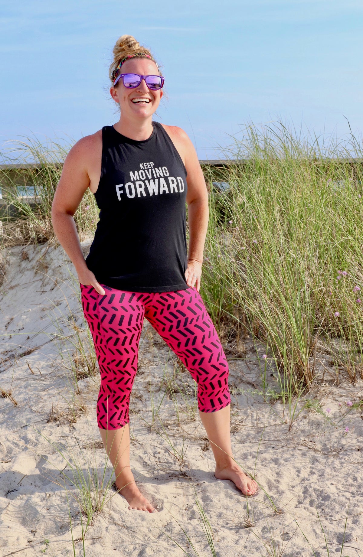 Keep Moving Forward Tank | Her Tribe Athletics