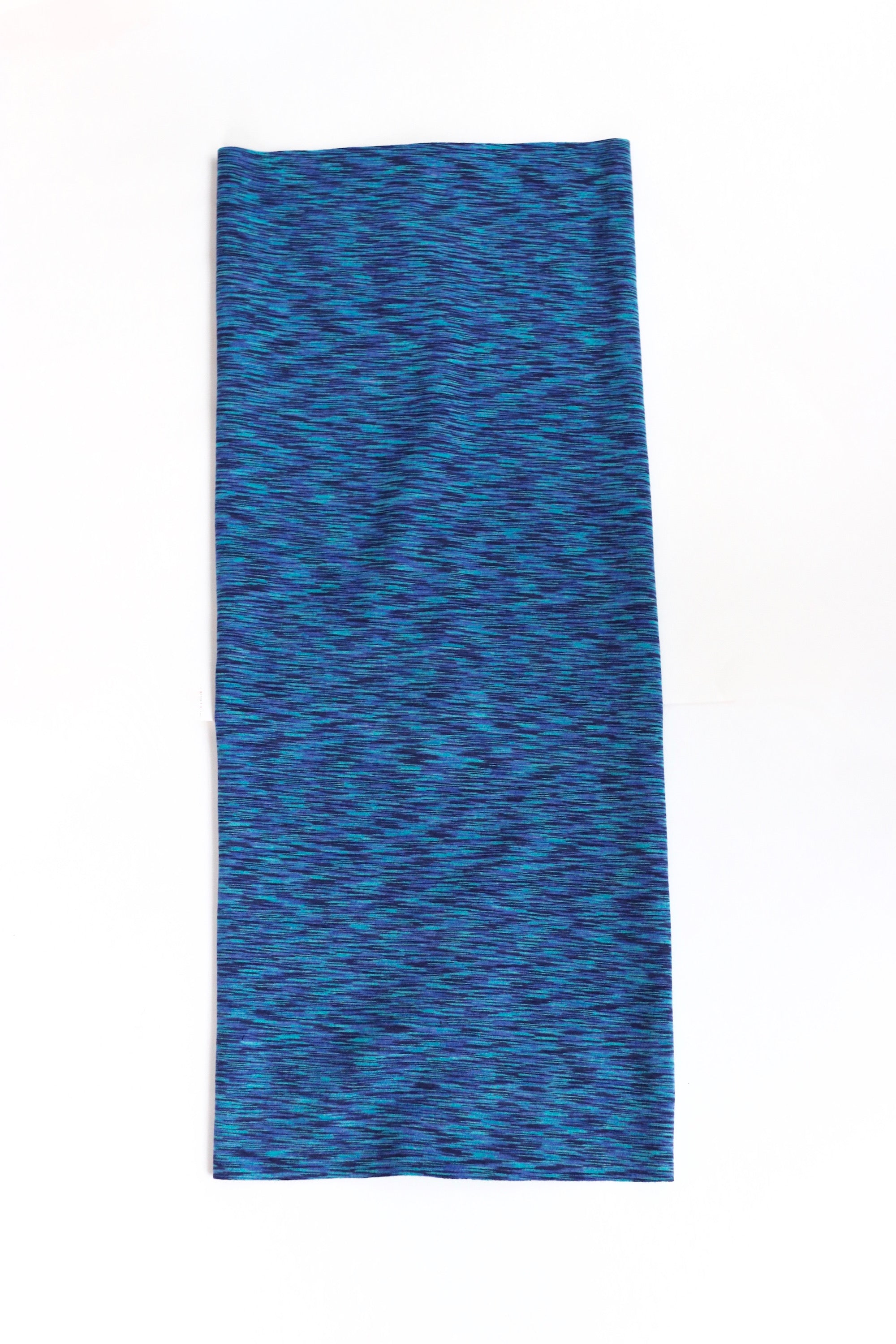 Blue Space Dye Fleece Gaiter | Her Tribe Athletics