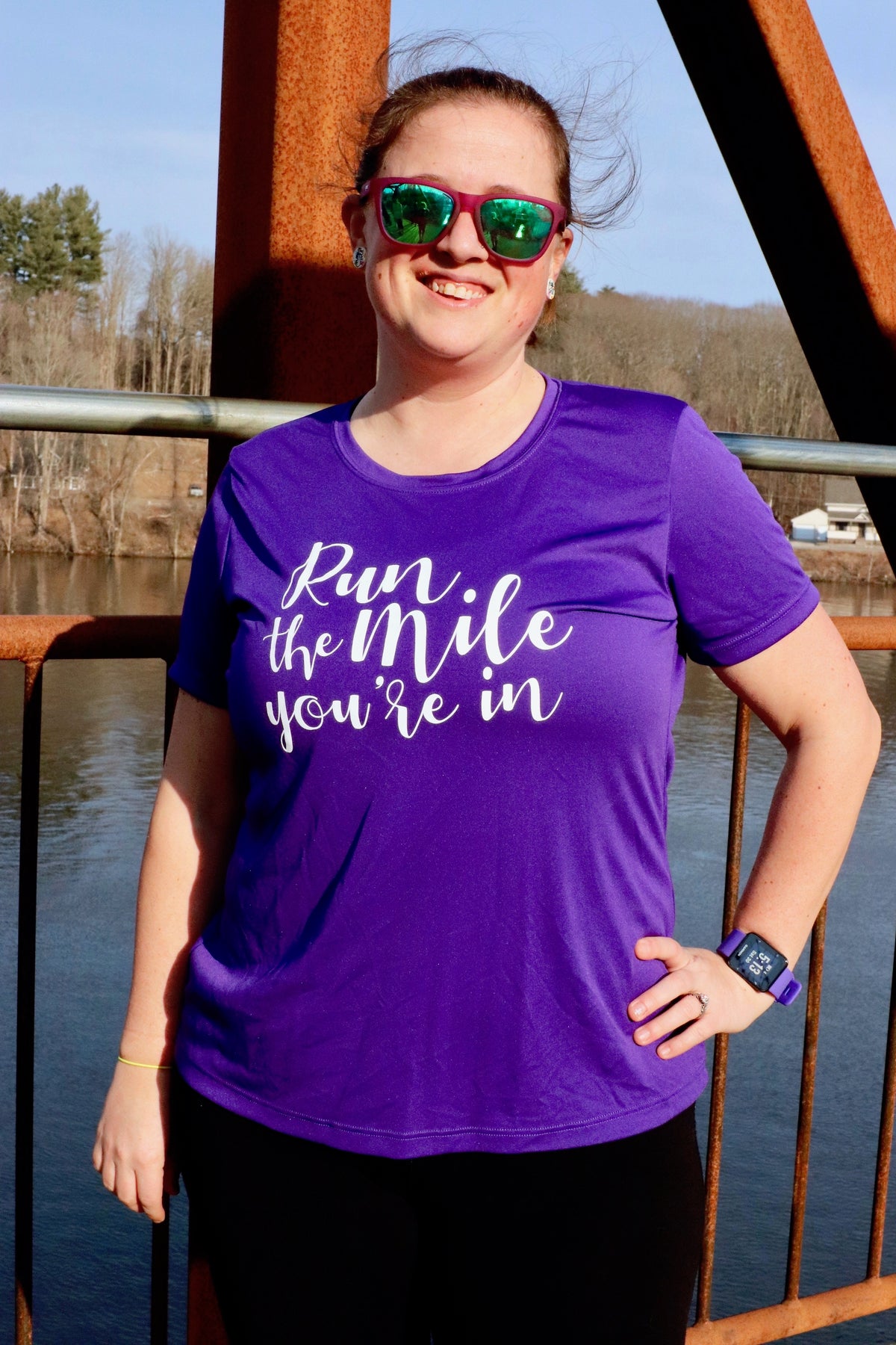 Run The Mile You&#39;re In T-Shirt | Her Tribe Athletics
