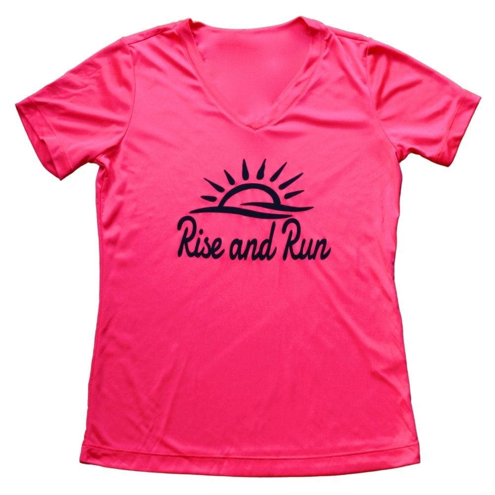 Rise and Run T-Shirt | Her Tribe Athletics