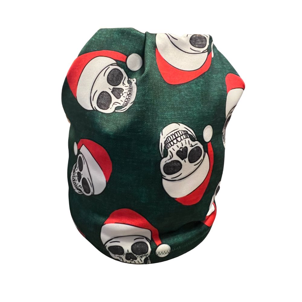 Santa Skulls Fleece Lined Hat | Her Tribe Athletics