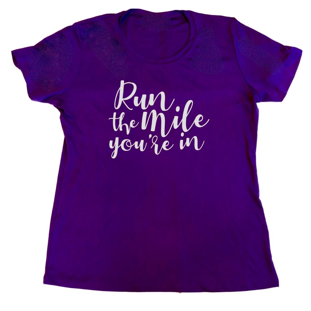 Run The Mile You're In T-Shirt | Her Tribe Athletics
