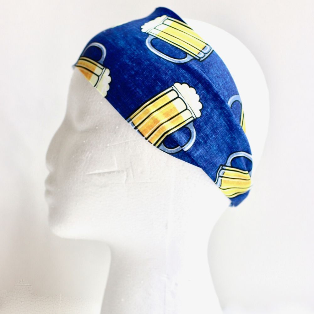 Sweat Wicking Beer Headband | Her Tribe Athletics