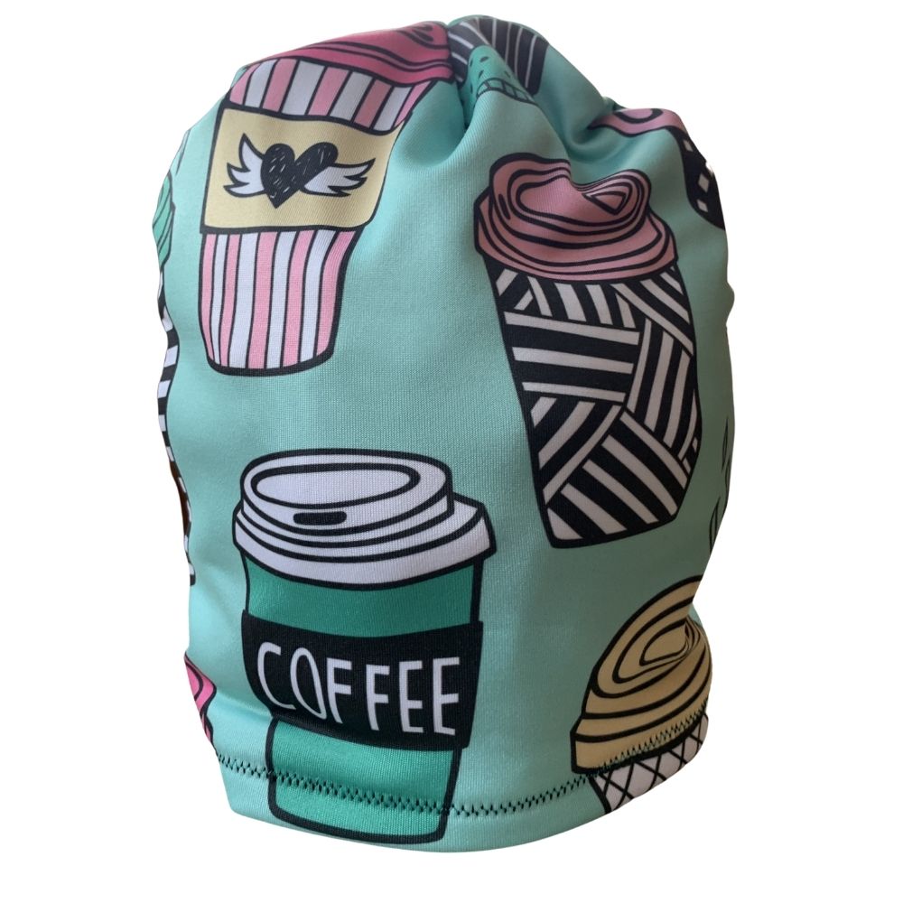 Big Coffee Cups Fleece Lined Hat | Her Tribe Athletics