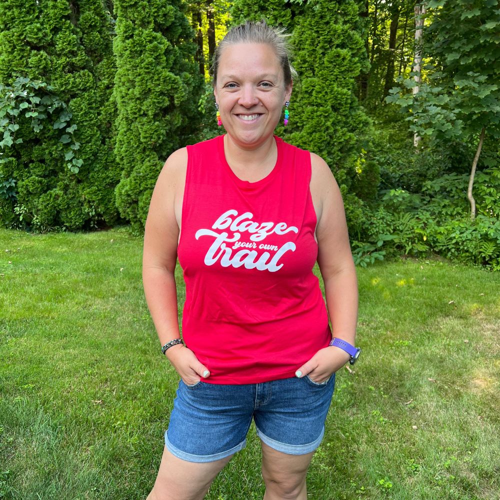 Blaze Your Own Trail Tank | Her Tribe Athletics