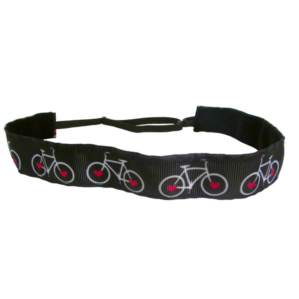 I &lt;3 Cycling Non-Slip Headband | Her Tribe Athletics