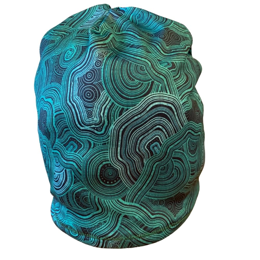 Malachite Fleece Lined Hat | Her Tribe Athletics