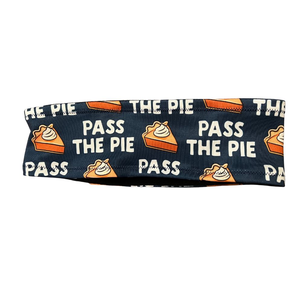 Pass the Pie Fleece Lined Headband | Her Tribe Athletics